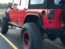Crusher 2 Inch Rear Fenders for Jeep JK/JKU Motobilt