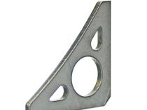 Two Tear Gusset 3x3 Inch Steel Motobilt