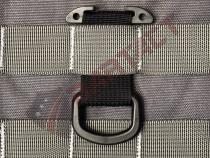 PALS / MOLLE Acetal T-Bar w/ D-Rings Pair Black Bartact