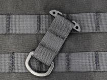 PALS / MOLLE Acetal T-Bar w/ D-Rings Pair Black Bartact