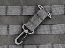 PALS/MOLLE T-Bar and Swivel Hooks Pair Black Bartact