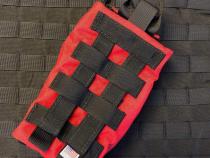 IFAK Kit Pouch MOLLE Back 1000d Cordura Nylon PALS Compatible Black Bartact
