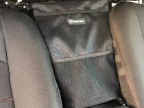 Universal Shade Material Seat Bag and Pet Divider Black Bartact
