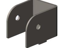 Jeep Cherokee 3-Link Upper Bracket 1984-2001, XJ Clayton Off Road