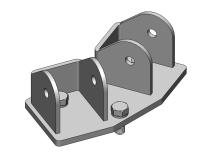 Jeep Grand Cherokee Rear 4 Link Bracket 1999-2004 WJ Clayton Off Road