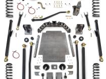 Jeep Cherokee 8.0 Inch Long Arm Lift Kit W/Rear Coil Conversion 84-01 XJ Clayton Off Road