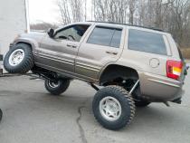 Jeep Grand Cherokee Adjustable Front Track Bar 99-04 WJ Clayton Off Road