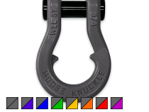 Jowl Recovery Split Shackle 3/4 Gun Gray Moose Knuckle Offroad