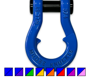 Jowl Recovery Split Shackle 3/4 Blue Balls Moose Knuckle Offroad
