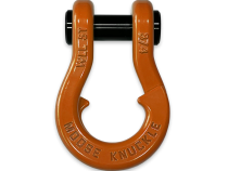 Jowl Recovery Split Shackle 3/4 Obscene Orange Moose Knuckle Offroad