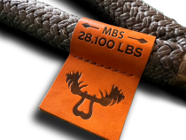 Lug Line Stretch Recovery Rope Gun Gray 10 Feet Moose Knuckle Offroad