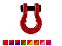 Jowl SxS Recovery Split Shackle 5/8 Flame Red Moose Knuckle Offroad