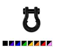 Jowl SxS Recovery Split Shackle 1/2 Black Hole Moose Knuckle Offroad