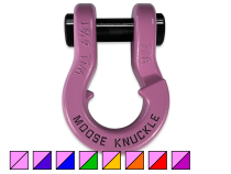 Jowl Recovery Split Shackle 7/8 Pretty Pink Moose Knuckle Offroad