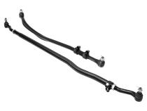 Currectlync Wrangler JK High Steer Kit For Ram Assist. Incl. Knuckles Drag Link Tie Rod Jeep JL/JT Trac Bar Trac Bar Reloc/Ram Mount Tie Rod Clamp RockJock 4x4